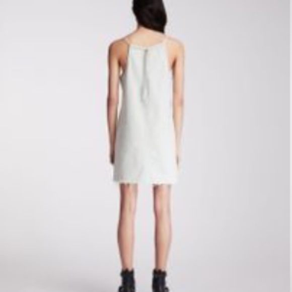 All Saints White Mini Dress - Picture 4 of 10